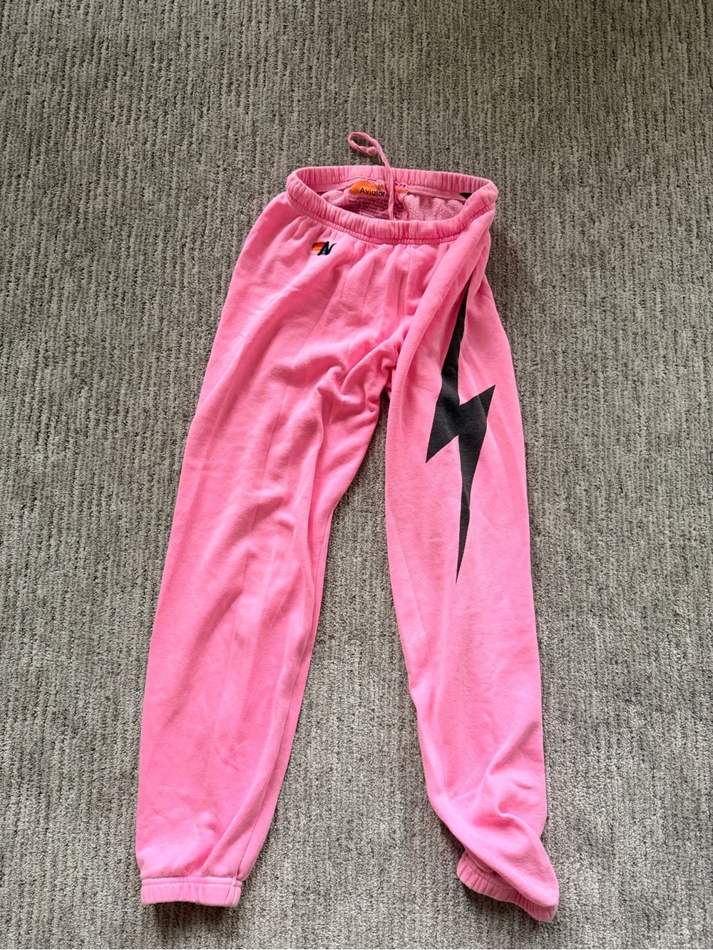 Pink Aviator Nation Sweatpants - Picture 2 of 3